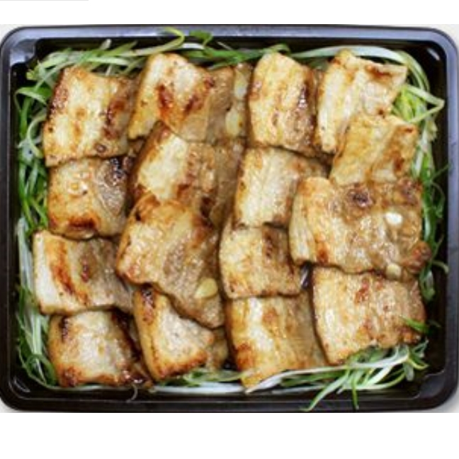 웰빙 삼겹살 바베큐 그릴 볏짚 구이 1kg : 파파랜드