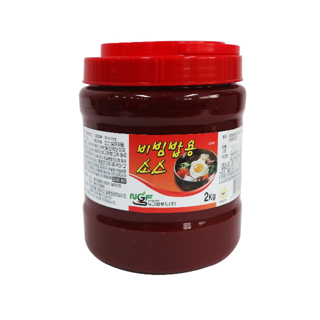 뉴그린 비빔밥용소스2kg 1개 : 달인식자재마트