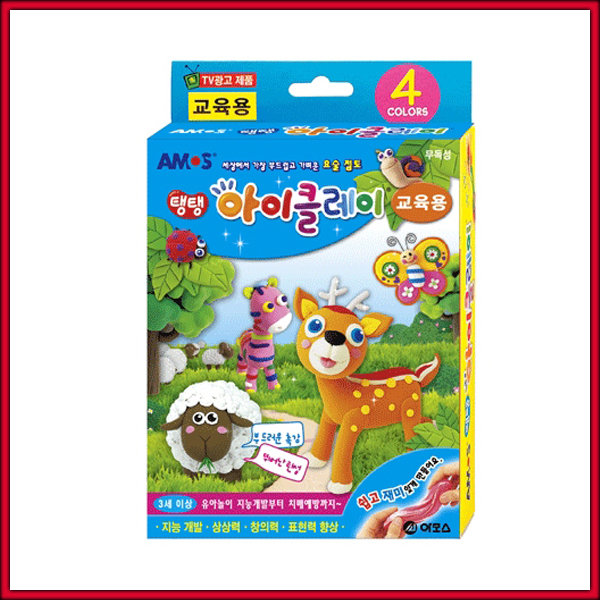 4000 탱탱 아이클레이/선물/점토/칼라점토 : 다담아트