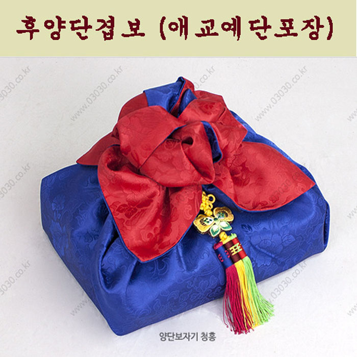 애교예단포장 청홍겹보(70cm)노리개포함 : 보자기천국