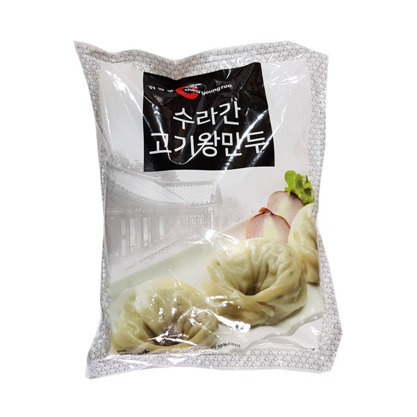 취영루 수라간고기왕만두1.4kg/만두/왕만두/손만두/취영루만두/고기만두 : 뒤뒤비비