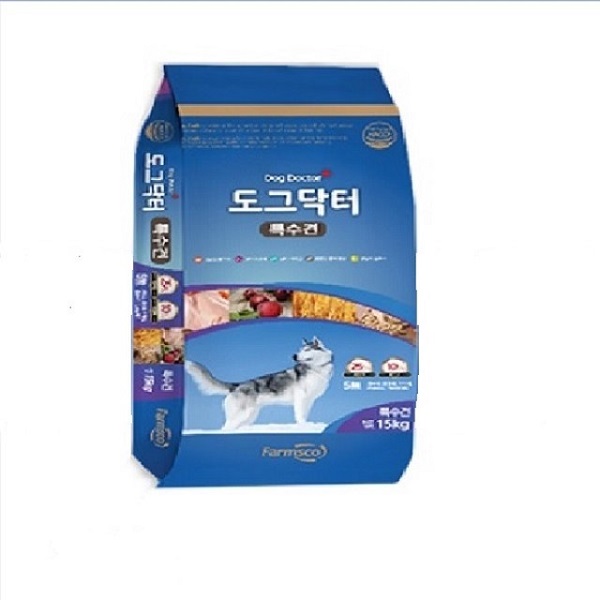 도그닥터 특수견15kg 성견 자견 대형견 개사료 리트리버 사냥개 개밥 : 남양팜스