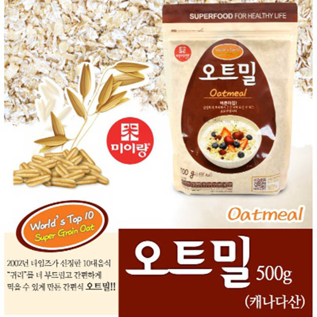 수라간이천 오트밀 500g 1봉 : 수라간 이천
