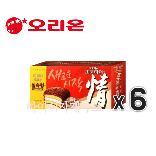 오리온 초코파이 실속형 30개입 x 6개 : 하이식자재마트