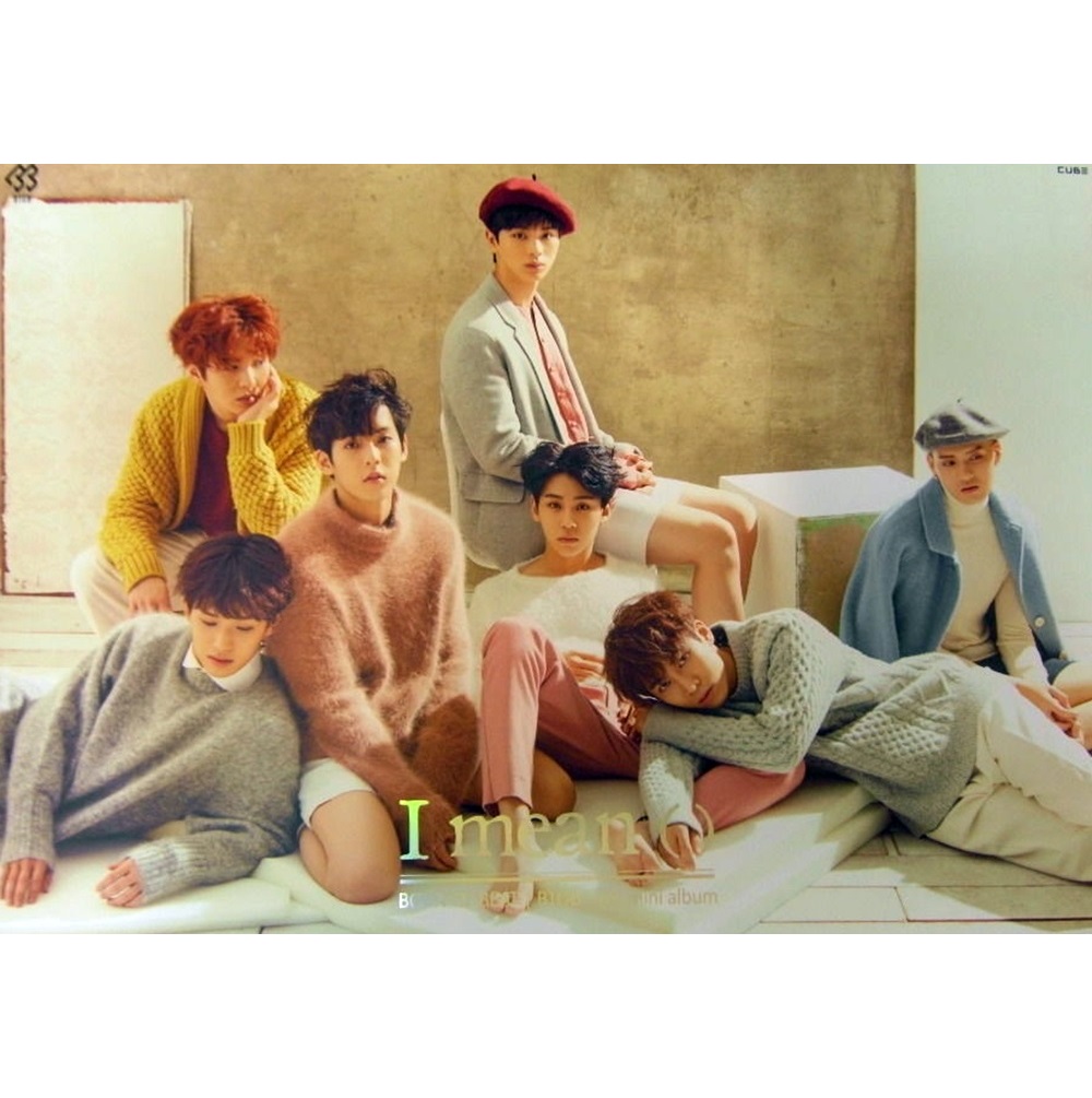 (브로마이드1종+지관통) 비투비 BTOB - I Mean 포스터 : ACE 뮤직