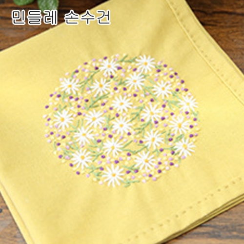 A18b 손수건(프랑스자수 중급 패키지) 6종(선택) : 자수짱