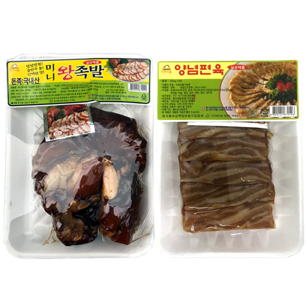 국내산 100% 미니 왕족발 500g x 1팩 : 코리아돈키호테