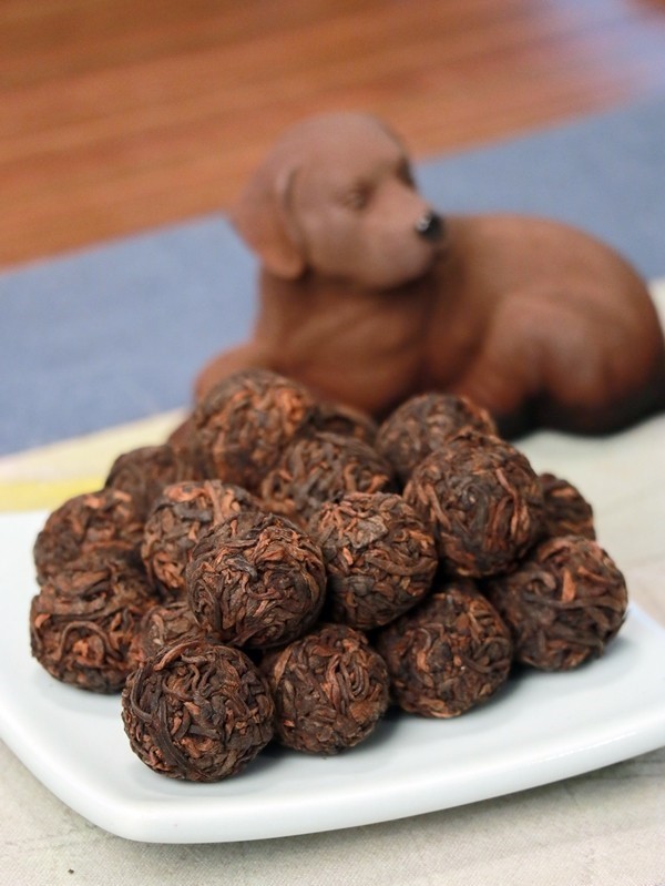 포랑용주 고차수숙차 2019년 100g_  5g짜리  1봉지[조은차마시는사람들/노반차품] : 조은차 마시는사람들