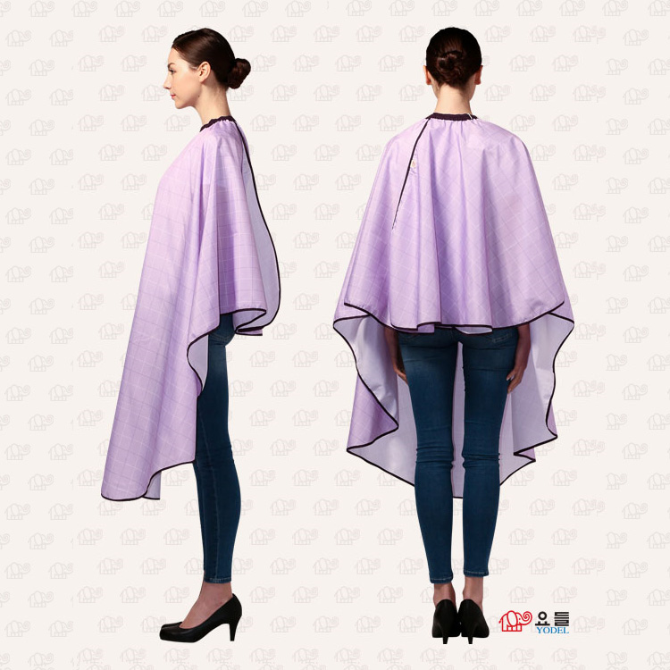 요들가운 모델 듀스포 체크 미용실 커트보 : 뷰티엔몰