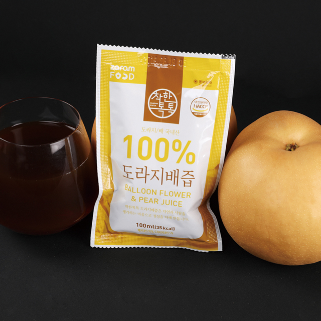 나주 도라지배즙 100ml 30포 : 자람푸드