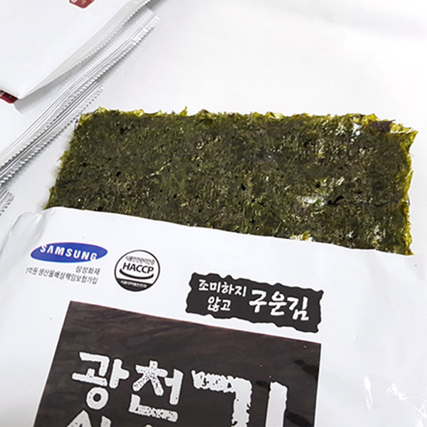 광천삼송 조미없이 구운김 (무가미김 무조미김) : 광천삼송식품