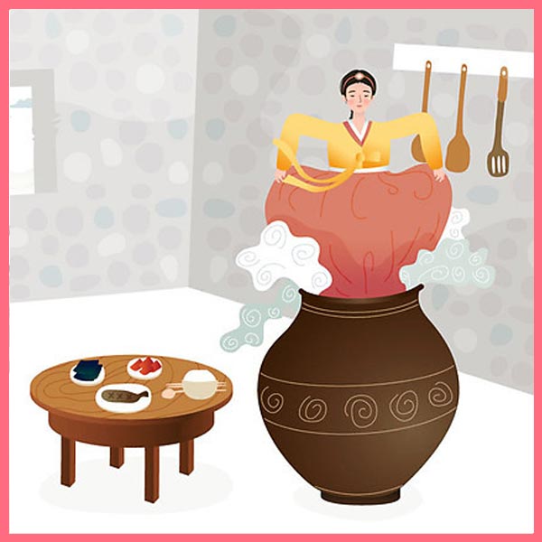 전래동화 심청전 은혜갚은 까치 흥부 우렁각시 토끼 거북이 파르텔 동화 민속벽지 시트지 롤스크린 : 으뜸데코