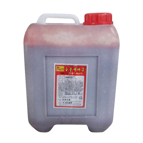 맛샘 숯불바베큐 매운맛 10kg 치킨 양념소스 족발 소스 대용량 벌크 업소용 : 안주상회