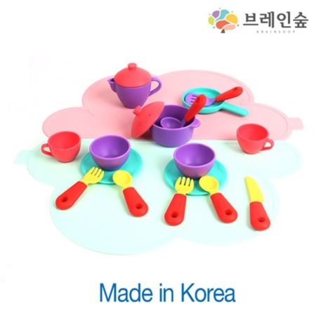 말랑말랑실리콘구름식기세트 주방놀이ws- : 오피스안