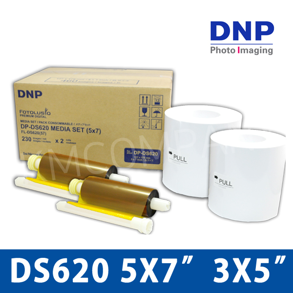 DNP 디앤피 DS620EX  포토프린터 인화지 4X6 6X8 겸용 : 케이엠컴퍼니