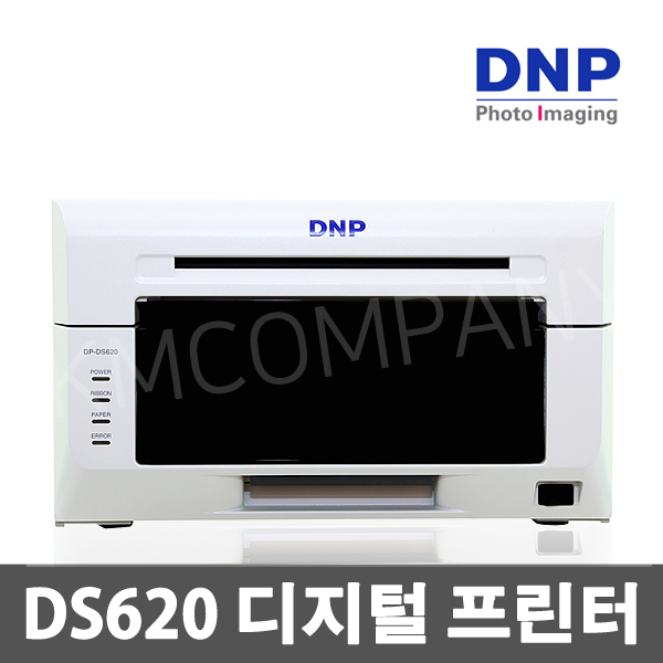 DNP정품 디앤피 DS620EX 디지털 프린터 무상AS 1년/ 고속출력 염료승화프린터 인화지 업무용 사진출력 고해상도 : 케이엠컴퍼니