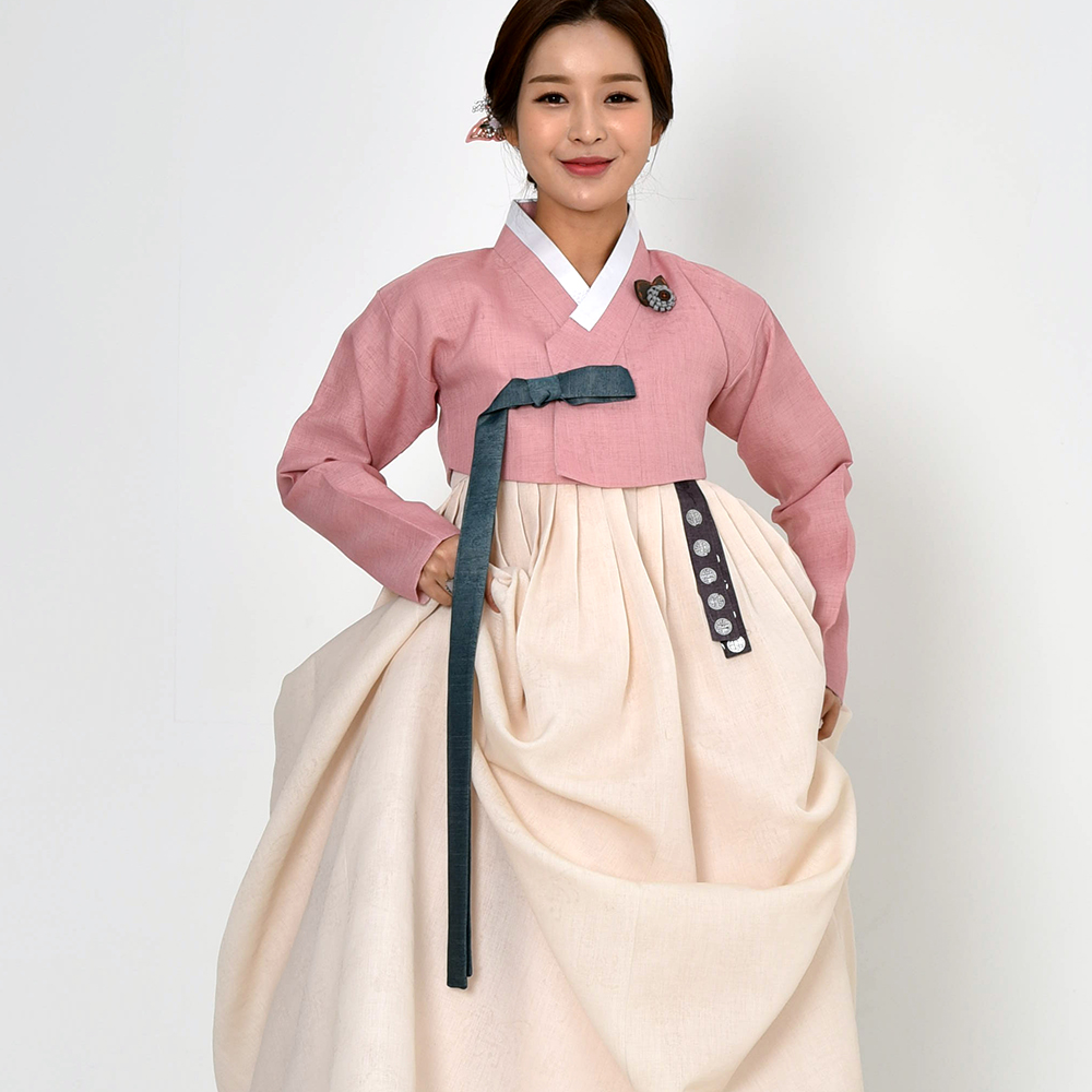 [한복대여점 우리빔] 누리 - 가족행사 조카 결혼식 여성 하객한복 : 한복대여 우리빔