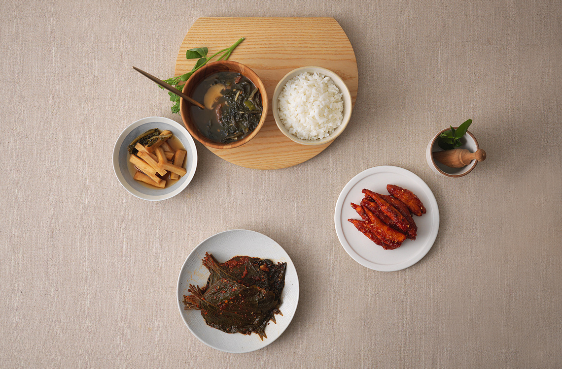 소담정찬 권영원 양념깻잎 180g : 권영원 소담정찬