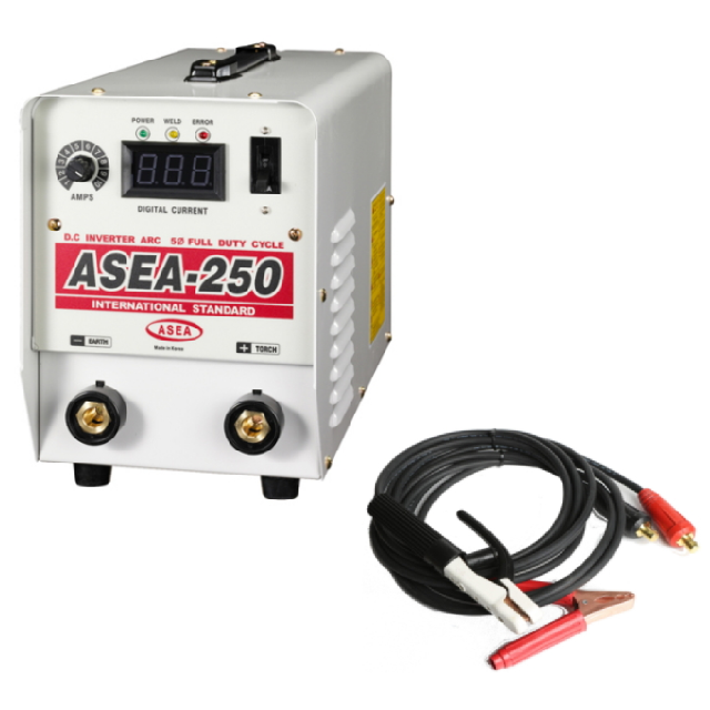 아세아 ASEA-250 인버터 DC 디지털 아크 용접기 7.5KVA : 툴샵