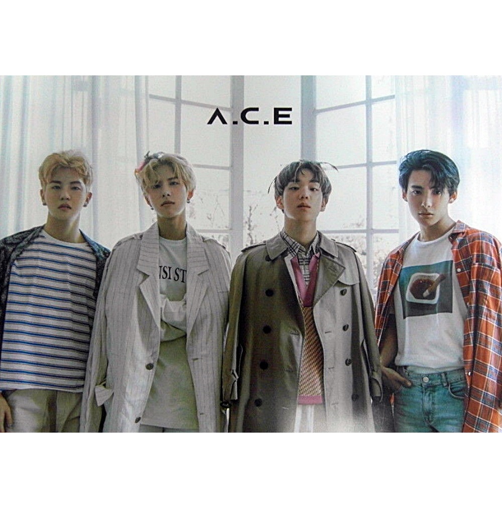 (브로마이드1종+지관통) 에이스 (A.C.E) Adventures in Wonderland A 포스터 : ACE 뮤직