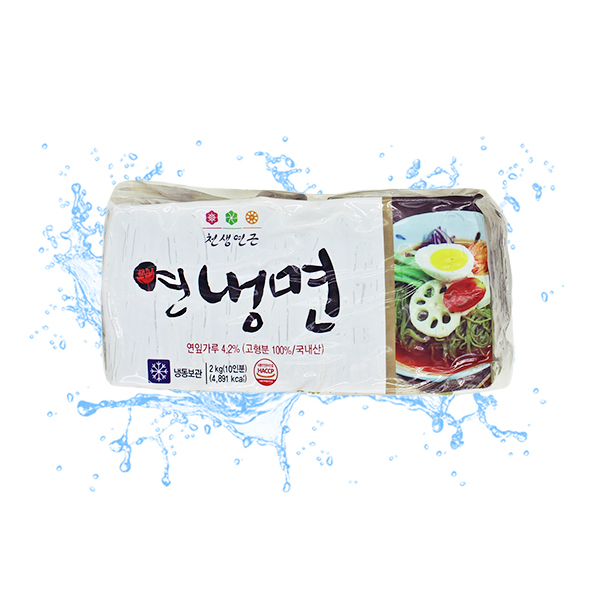 연 냉면사리 연잎냉면 2kg : 안주상회