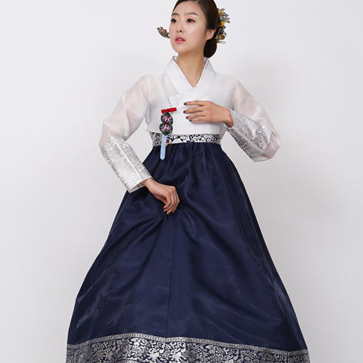 퓨전 한복드레스대여 - 청윤 : 시우한복