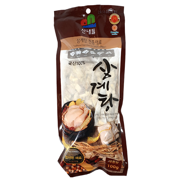 산내들 삼계탕 재료 100g(티백) / 한방백숙재료 : 대성팩