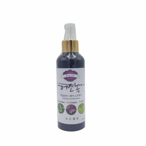 어소녹 천연 헤어스프레이 탈모스프레이 200ml 어성초 자소엽 녹차 : 찬샘