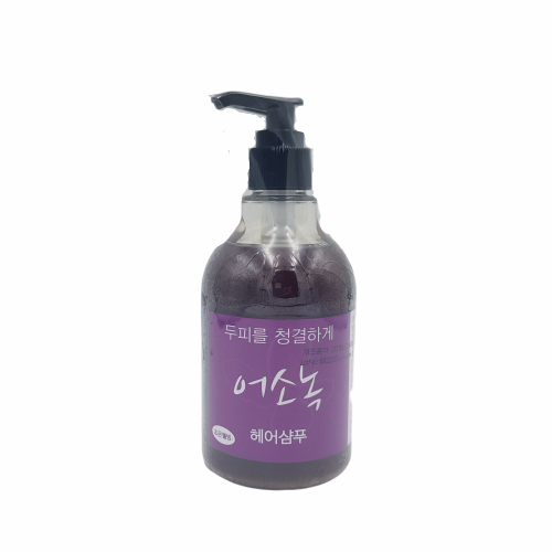 어소녹 헤어샴푸 350ml 두피 헤어케어 샴푸 : 찬샘