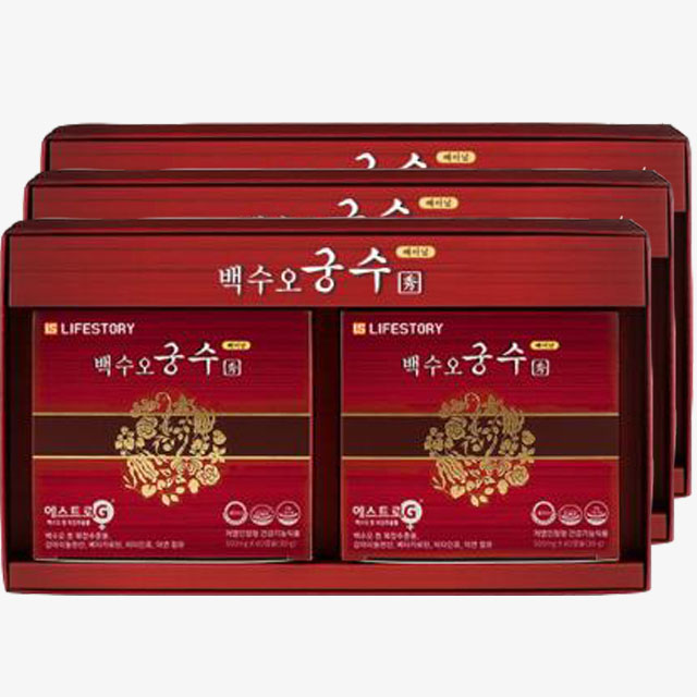 백수오궁 수 여인 건강기능식품 에스트로G 선물 3box : 영양연구소