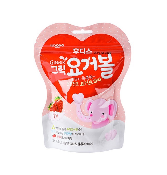 아기밀냠냠 그릭요거볼 딸기 20g 망고바나나 블루베리 플레인(유통기한임박) : 다움플러스