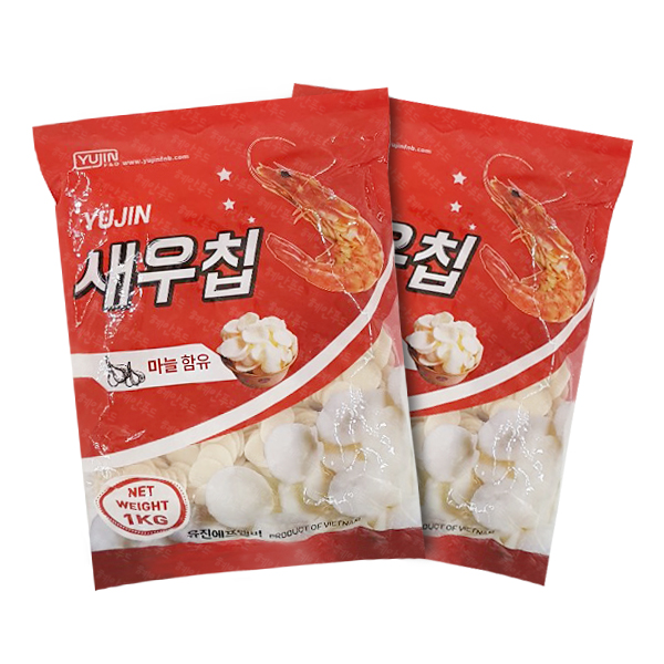 유진 새우칩 1kg : 안주상회