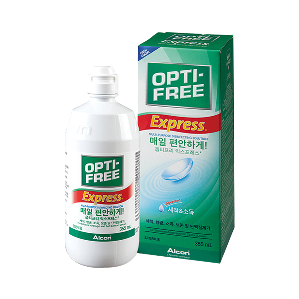 옵티프리 익스프레스355ml 3개 렌즈세척액 : S마켓