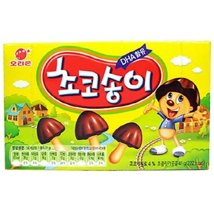 오리온제과 초코송이 50g : 과자숲
