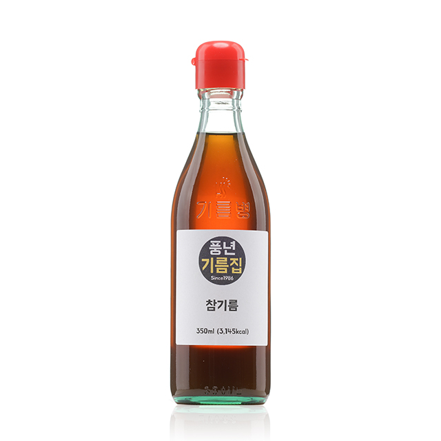 [백년가게] 풍년기름집 Since1986 참기름 350ml, 1개 : 풍년기름집 공식스토어