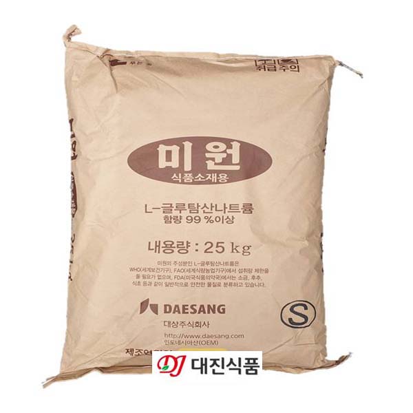 대상 미원S 25KG / MSG, L-글루타민나트륨, 미원25KG, 식품첨가물 : 대진식품