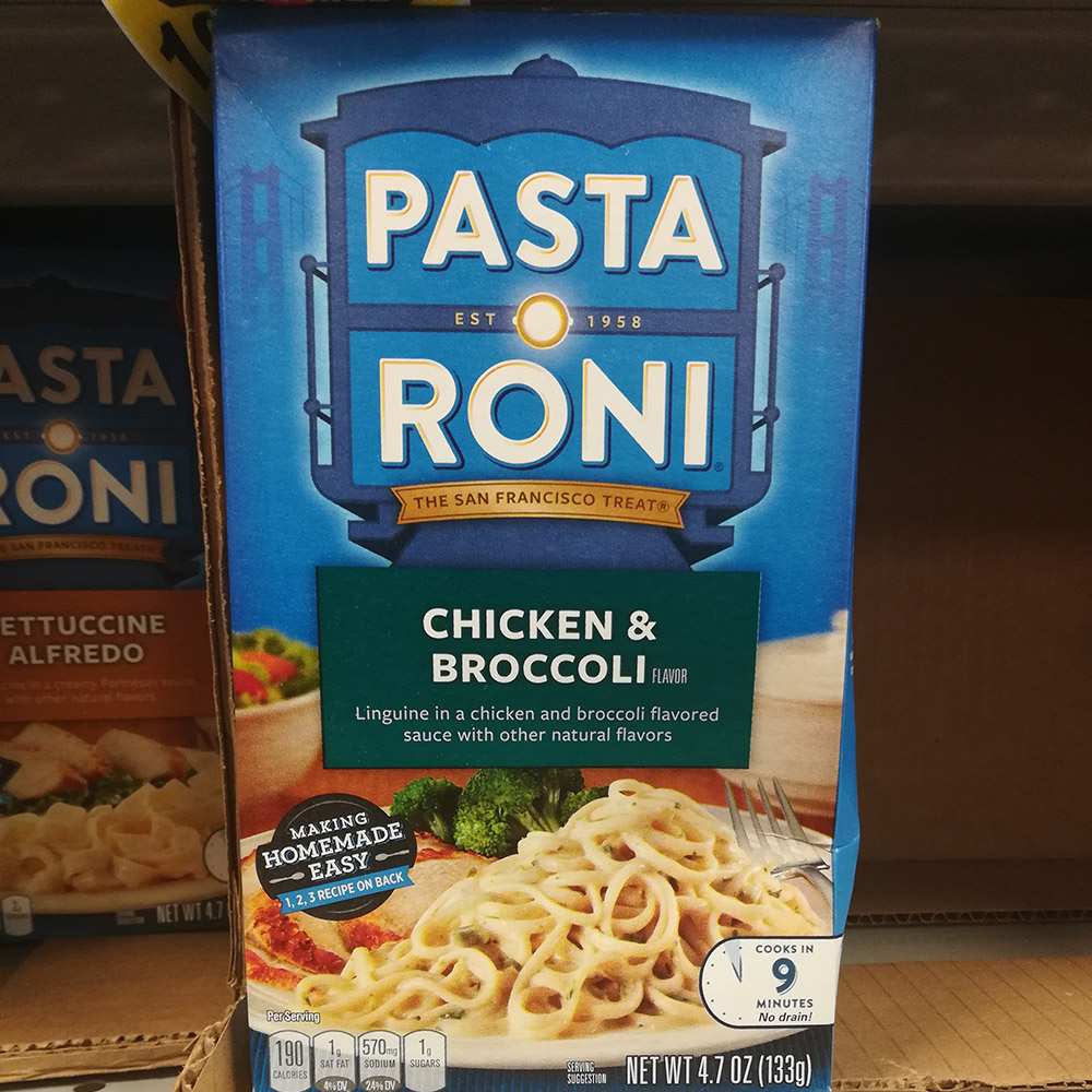 Rice Roni Pasta Roni Chicken & Broccoli 라이스 로니 파스타 로니 치킨 앤 브로콜리 4.7oz(133g) 10팩 : Lazyboo 미국구매대행