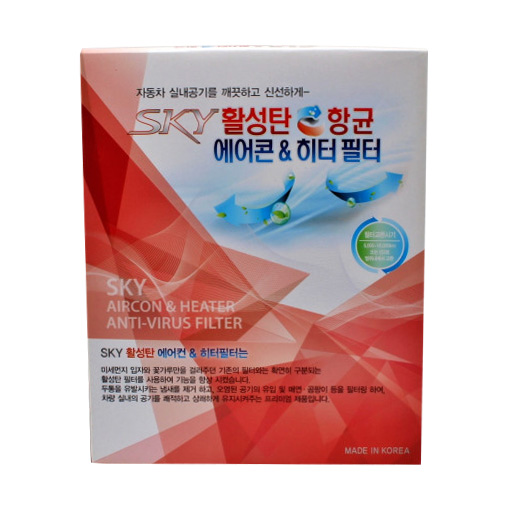 [SKY] 무쏘 코란도 활성탄 향균 에어컨 히터필터 SS01 : 오토블루스 아울렛