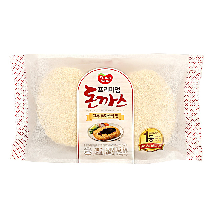 동원프리미엄돈까스1.2kg : 정연푸드몰