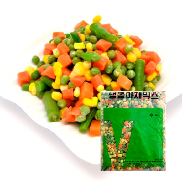 신정푸드 야채믹스 1kg : 신일푸드팜