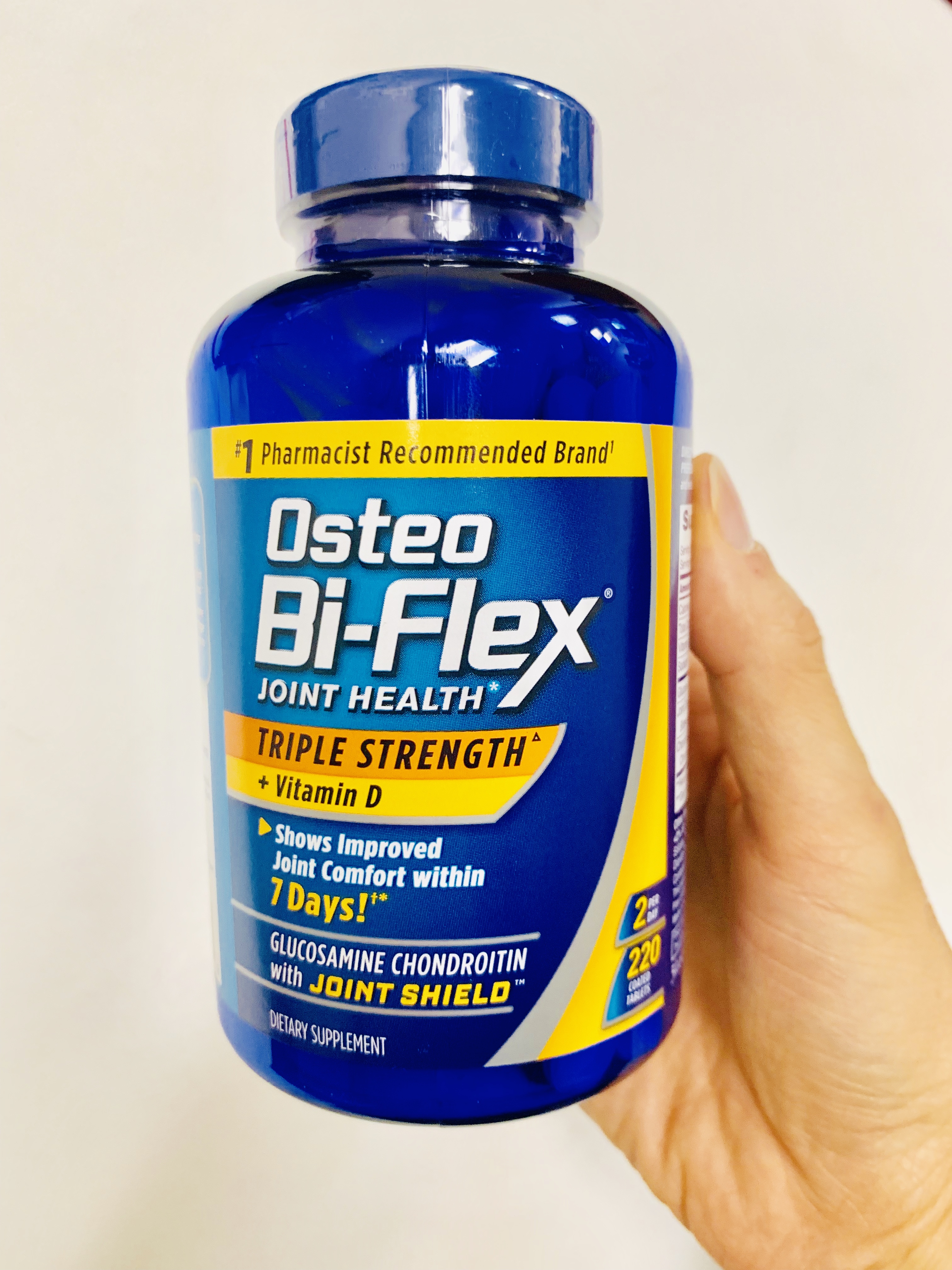 오스테오 바이플렉스 + 비타민 D 영양제220정[Osteo Bi-Flex Triple Strength with Vitamin D (220 ct.)] : 해즈홀릭