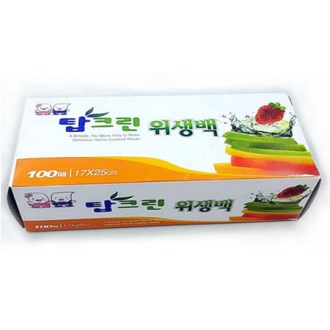 위생팩 탑크린위생팩 미니100매 : 판촉물쇼핑몰