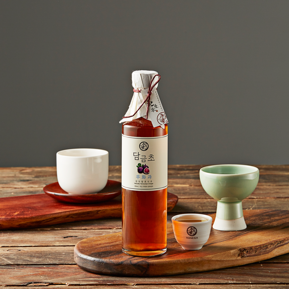 한애가 무화과식초 담금초 천연발효식초 3년산(350ml) : 한애가