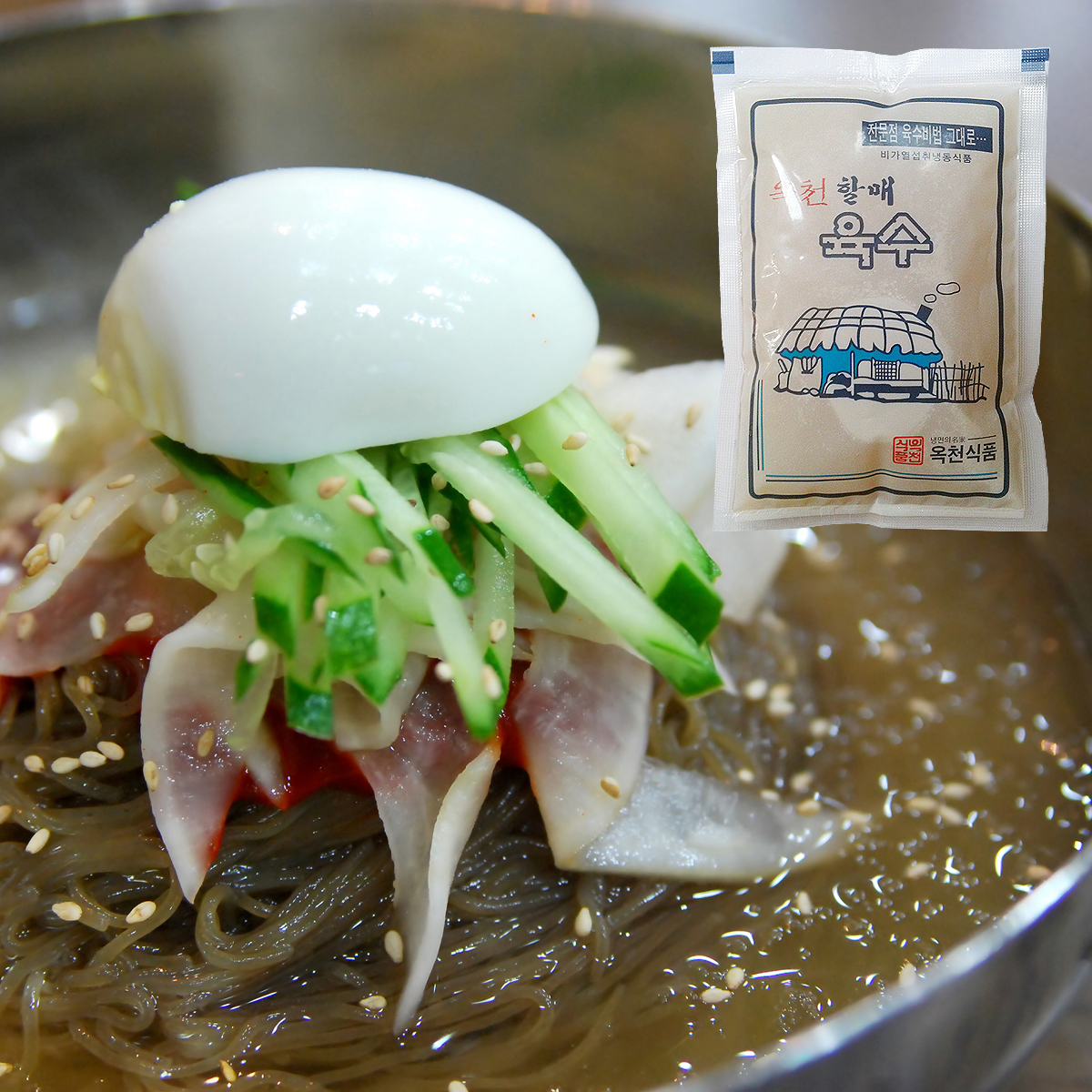 옥천할매육수 냉면육수 350g x 30봉 : SUNBEE