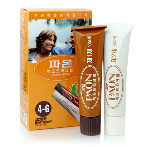 동성제약 파온 엑스트라크림 (트리트먼트 헤어칼라) 1,2제 60g : 뱅크헤어