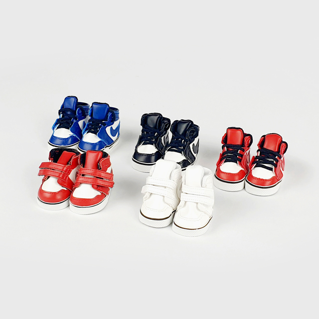 솜데이즈 아이돌 20cm 인형 신발 운동화 나이스 하이슈즈 4colors : 키캡디자인