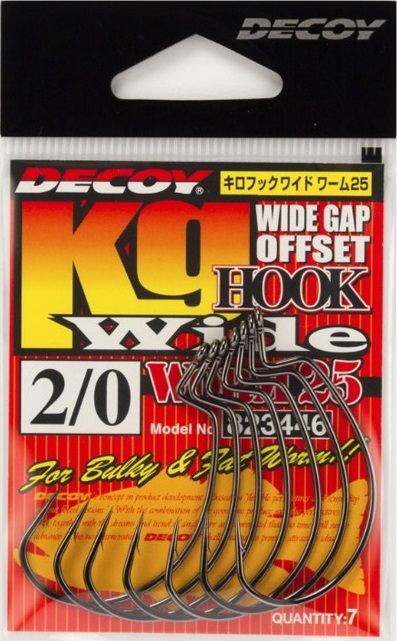 데코이 킬로 와이드 웜25 KG HOOK WIDE WORM25 [DECOY] : ATZ