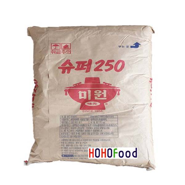 대상 미원 슈퍼250 25kg / 수퍼250 25kg / 핵산2.5 프로 고복합 25kg : 호호푸드