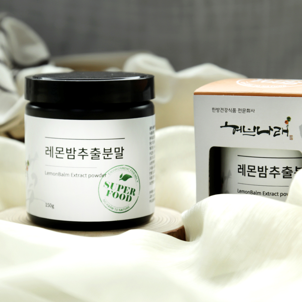 레몬밤 차 분말 가루 150g 레몬밤다이어트 : 허브나래