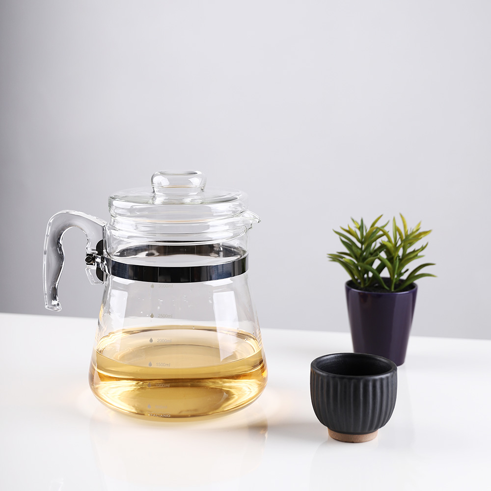 이탈리아노 직화 포트 내열 유리 약탕기 2.5L : SOLFUL